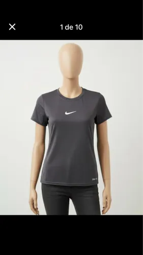 Camiseta dry fit proteção UV feminina