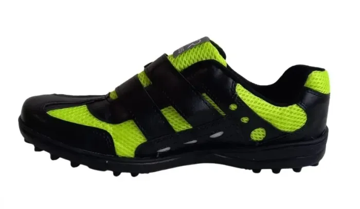 Sapatilha Bike Adventure Velcro Crshoes verde numeração 43