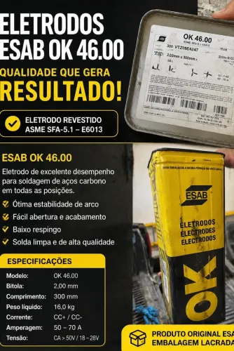 Eletrodos ESAB 46.00