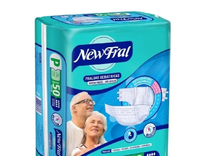 fralda geriátrica P - 40 unidades