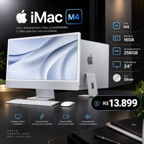 iMac M4 16GB / 256GB | 24? Silver
