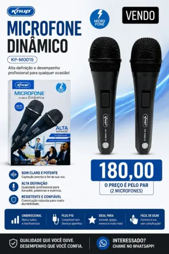 microfone knup 