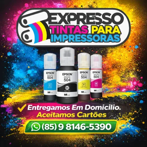 Tinta Epson 504 Em Promoção. Fale Com a Gente. Aceitamos Cartões e Fazemos Entregas.