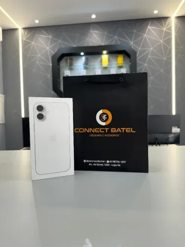 iPhone 16 Plus 128gb Branco Novo Lacrado Com Garantia Loja Fisica - ( Avaliamos Seu Usado