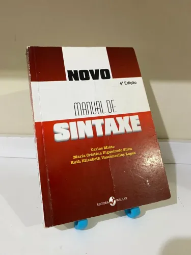 Livro Novo Manual de Sintaxe