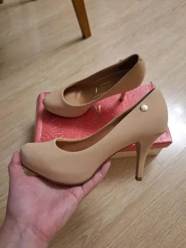 Scarpin Vizzano Nude - Tam 35