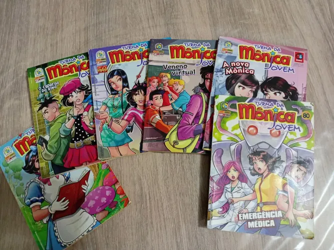 Turma da Mônica 6 livros falta o número 4