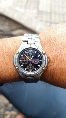 Relógio Citizen Eco -Drive Titanium GN-4-S Japan