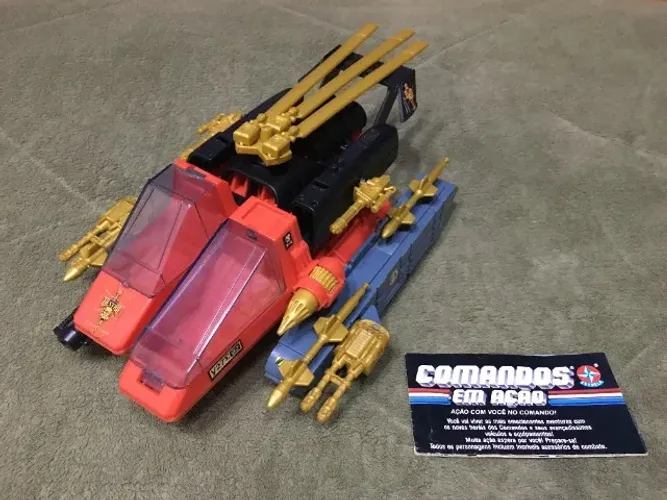 Veículo ATILA Cobra / Força Destro + Catálogo / Encarte Comandos em Ação Estrela 1991