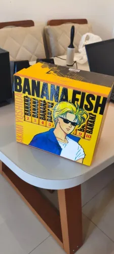 Box Mangá Banana Fish Completo Vol 1-10 Panini Novo