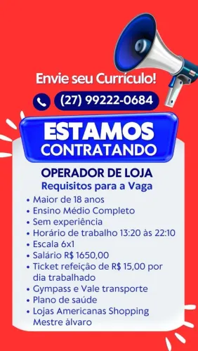 LOJAS AMERICANAS SHOPPING MESTRE ÁLVARO