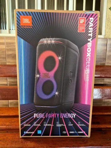 Partybox 120 JBL NOVA nota fiscal