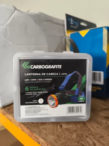 Lanterna de cabeça 