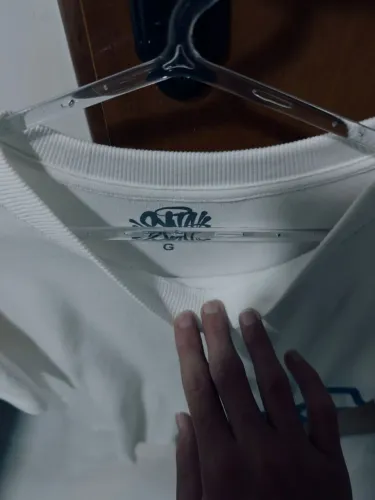 Kit Syna World Branco (Camisa + Bermuda) - Usado 1x, Estado de Novo