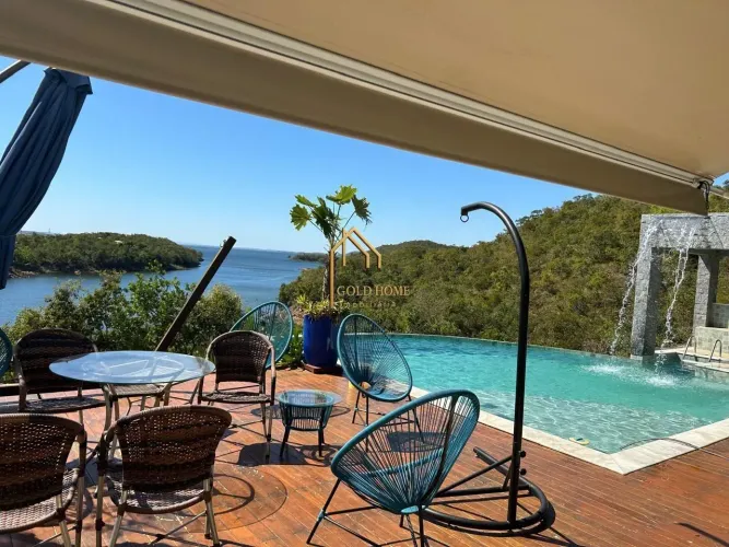 CHÁCARA COM CASA EXCLUSIVA Á VENDA NO LAGO DO MANSO  ESTRUTURA COMPLETA