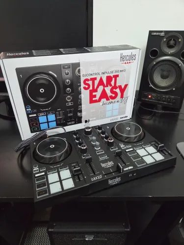 DDJ controlador DJ Hércules 200 mk3 - novo na caixa