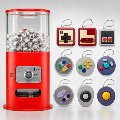 Controle Gashapon Nintendo