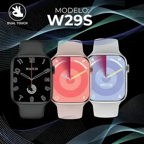 W29S Alta Performance Relógio Smartwatch W29S Série 9 com ChatGPT, GPS e Tela Hd