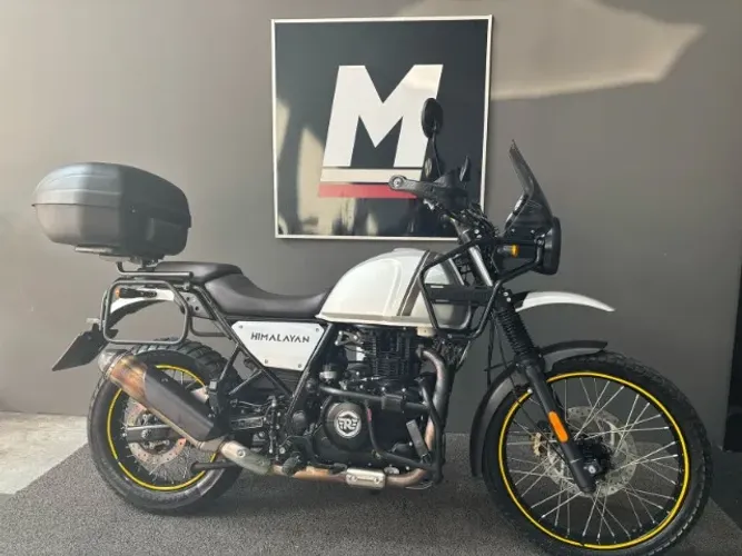 ROYAL ENFIELD HIMALAYAN 2022 25.000km - Revisada - Íntegra - Contém baú