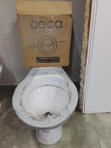 Vaso sanitário branco deca