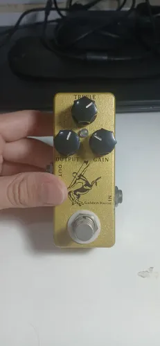 Pedal overdrive Golden Horse - venda ou troca