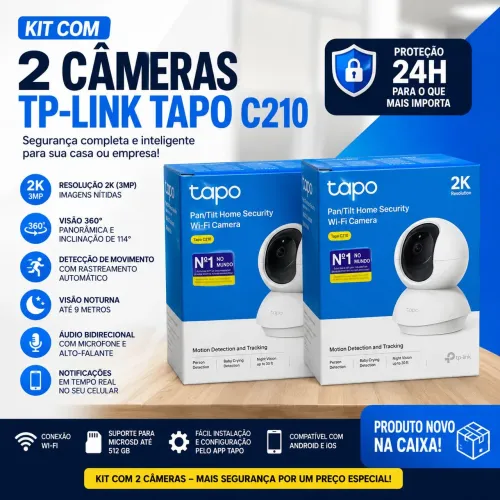 Câmera Tapo C210