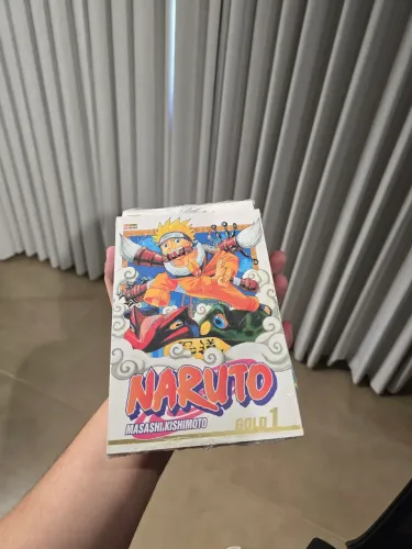 Mangá Naruto Gold 1 ao 5 LACRADO