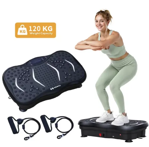 Plataforma vibratória fitnes academia