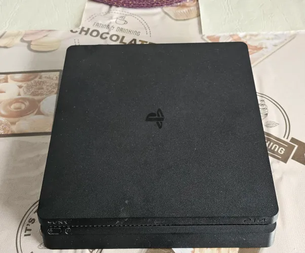 Ps4 slim 1 tb + controle original(drift) - usado - ABERTO A NEGOCIAÇÕES