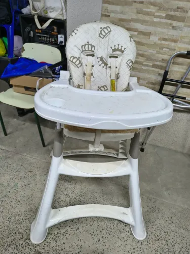 Cadeira de Alimentação Alta Premium Grafite Galzerano