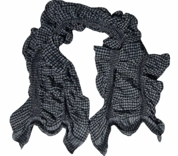 Linda Echarpe estampa gingham Lefitá 