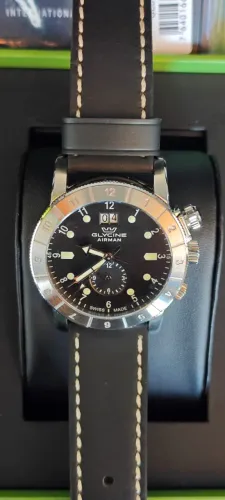 Glycine Airman Contemporary GMT<br>