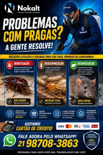 Dedetização Residencial e Comercial
