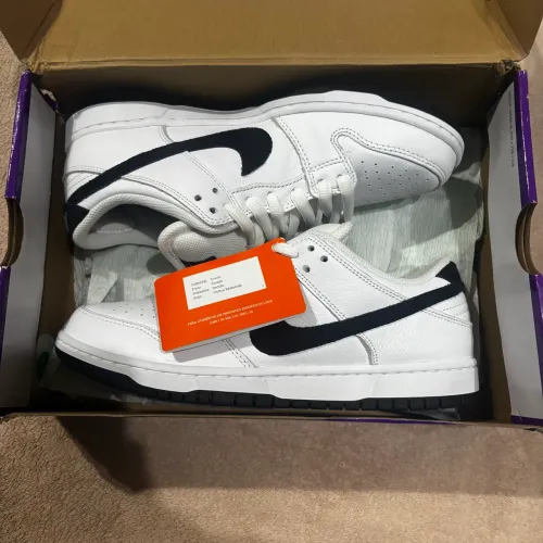 Nike dunk SB low white/black
