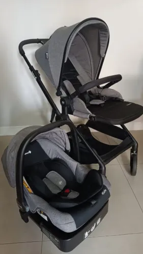 Carrinho de Bebê Travel System Magnific Trio - Safety 1st (Completo!)
