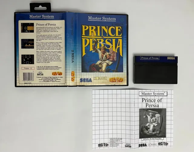 Master System Tec Toy Sega Prince of Persia
