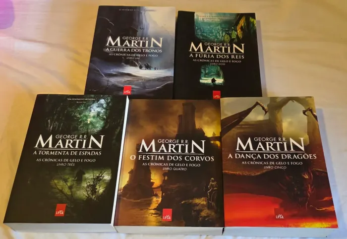 Coleção Guerra Dos Tronos - Game Of Thrones 1 a 5