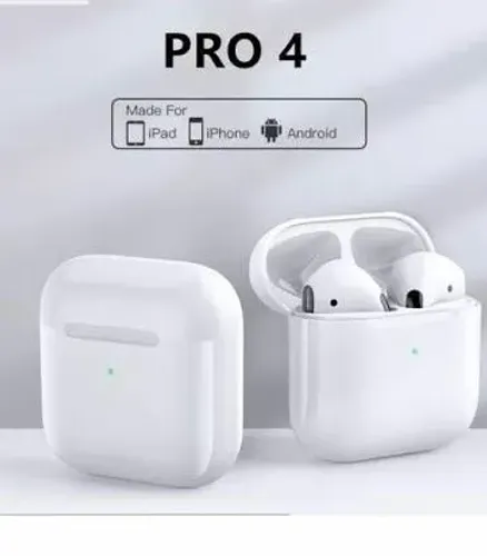 Fone Bluetooth PRO 4 - Estilo AirPods | Android, iPhone e iPad