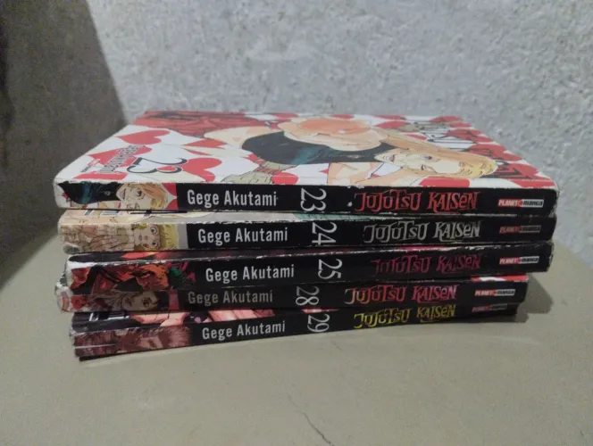 Mangas de jujutsu kaisen