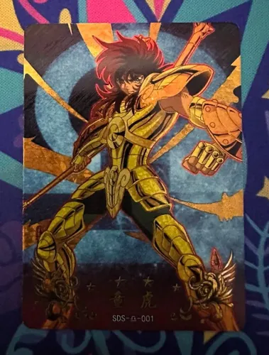 Carta Dohko de Libra Arte Especial Cavaleiros do Zodiaco