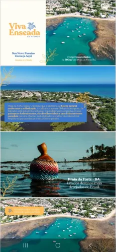 Praia do Forte ! Terreno de 700m2 no Enseada do Castelo