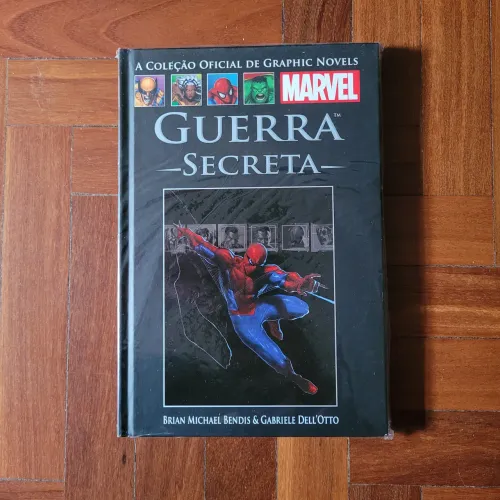 Guerra Secreta - Brian Michael Bendis e Gabriele Dell'Otto -  2004  (Salvat Capa Preta)