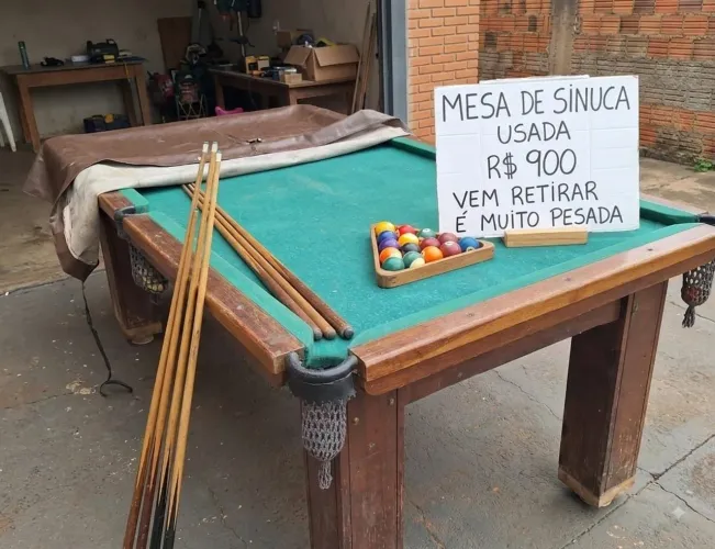 Mesa de sinuca
