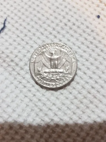 Moeda dollar 25 cents sabarbo