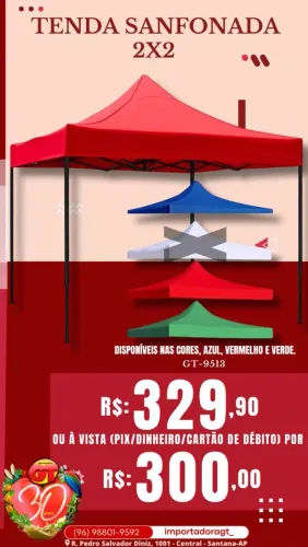 Tenda sanfonada