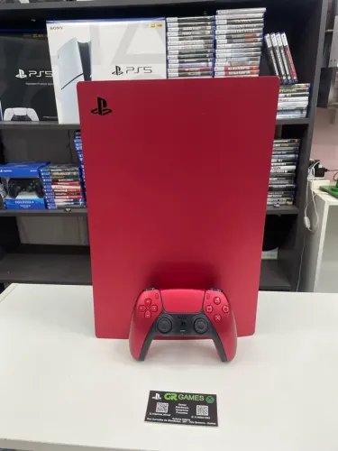Ps5 fat com leitor semi novo leia o anúncio