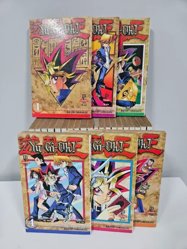 Coleção Mangá Yu-Gi-Oh! JBC - Kazuki Takahashi - Edição Antiga/Rara