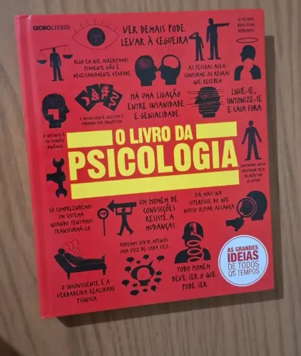 O livro da psicologia - capa dura | Livro de coleção