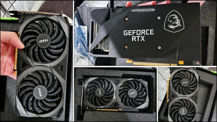 PLACA DE VIDEO NVIDIA MSI 3060 12GB