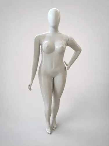 Manequim Feminino Branco Plus Size ? NOVO